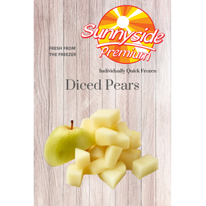 Diced pear