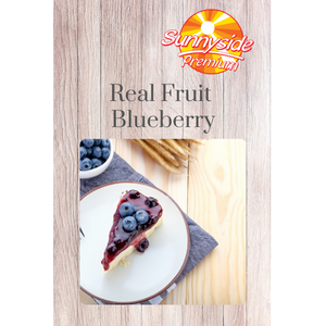 Image of real fruit blueberries used in cheesecake