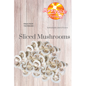 Image of sliced mushrooms
